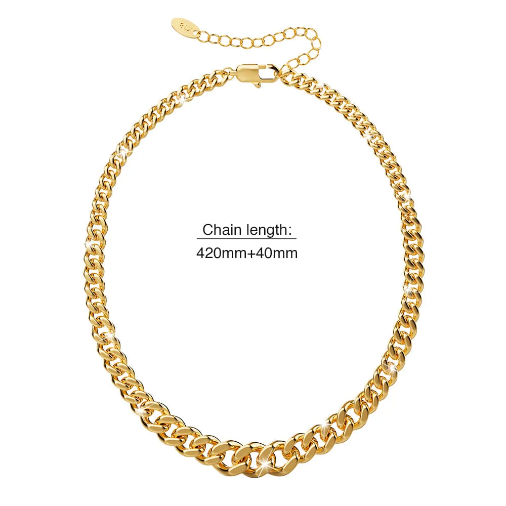 Odell Gold Cuban Chain Necklace
