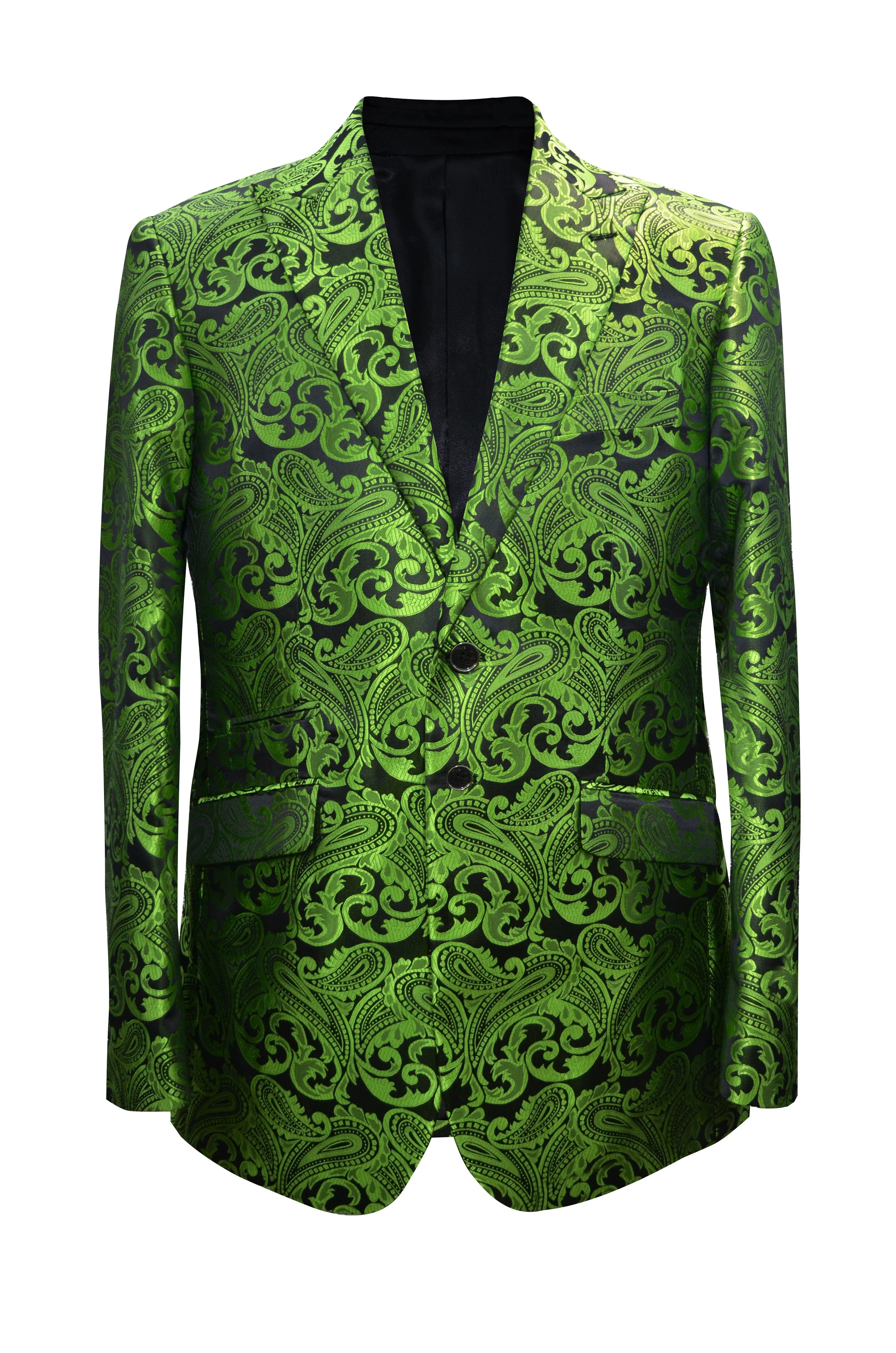Paisley-400 Apple Green - Mens Wholesale Blazers