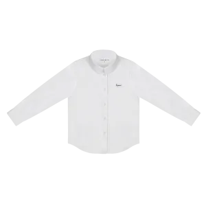 Parni Boys Long Sleeve White Shirt