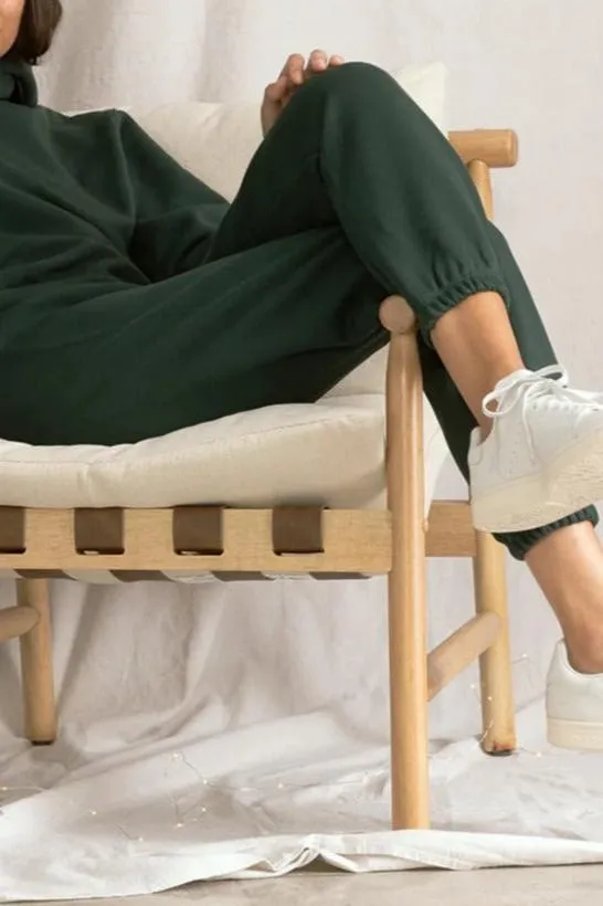 Perfect White Tee Stevie Easy Sweatpant Pine