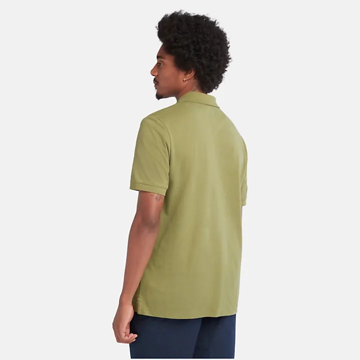 Pique Polo Shirt For Men