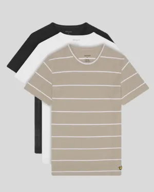 Printed 3 Pack T-Shirt