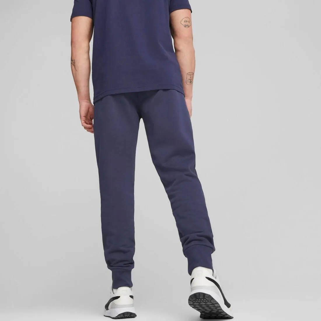 Puma Mass Merchants Men's Sweatpants FL - Navy