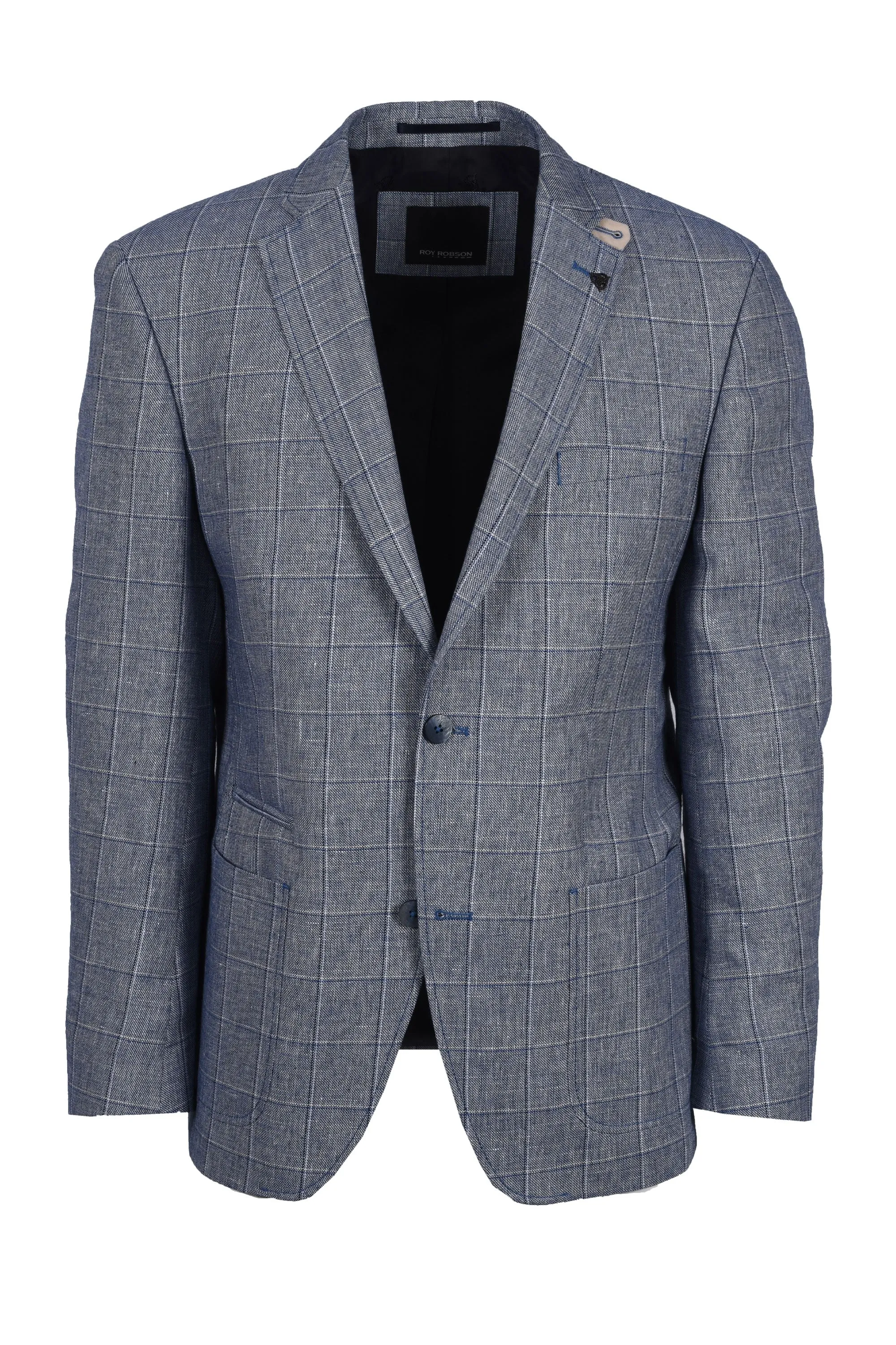Roy Robson Jacket Blue Check