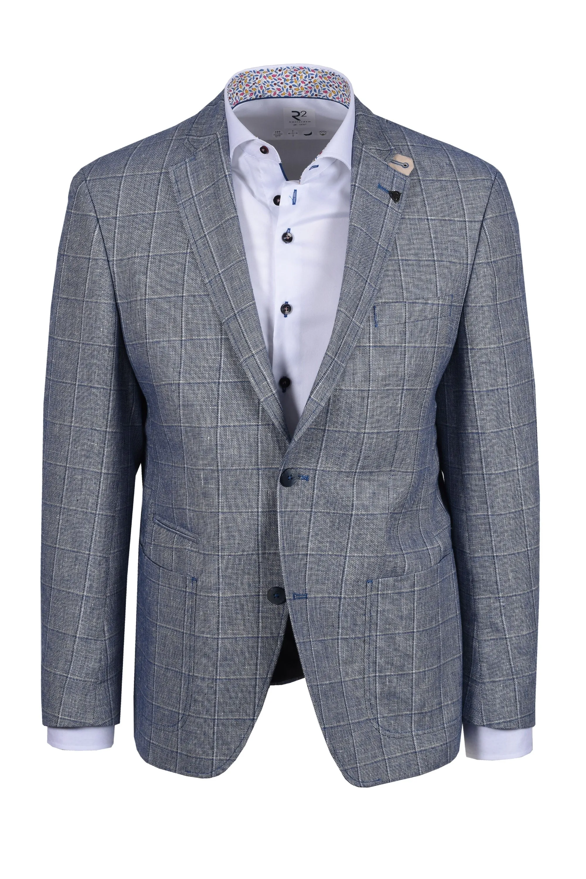 Roy Robson Jacket Blue Check