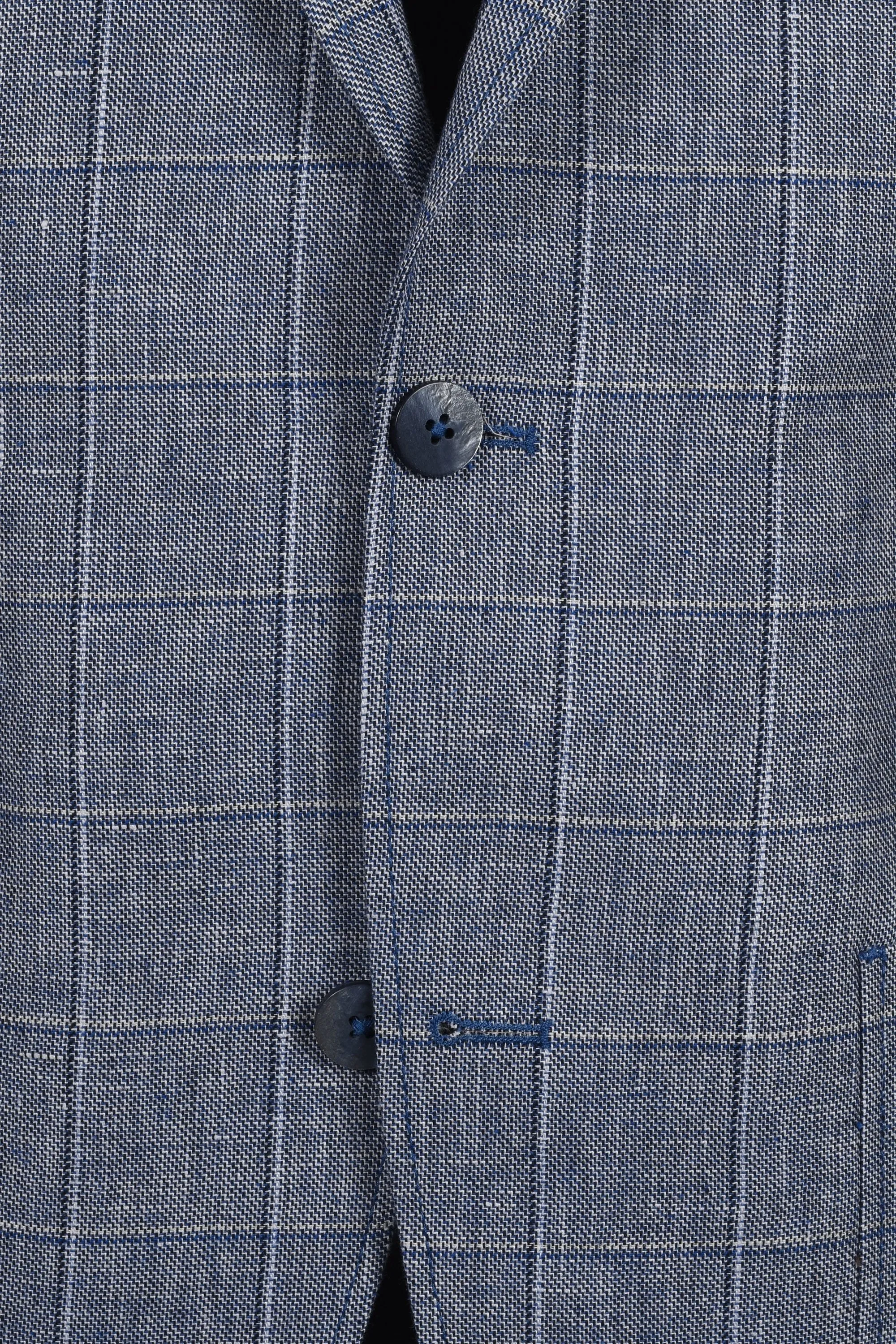 Roy Robson Jacket Blue Check