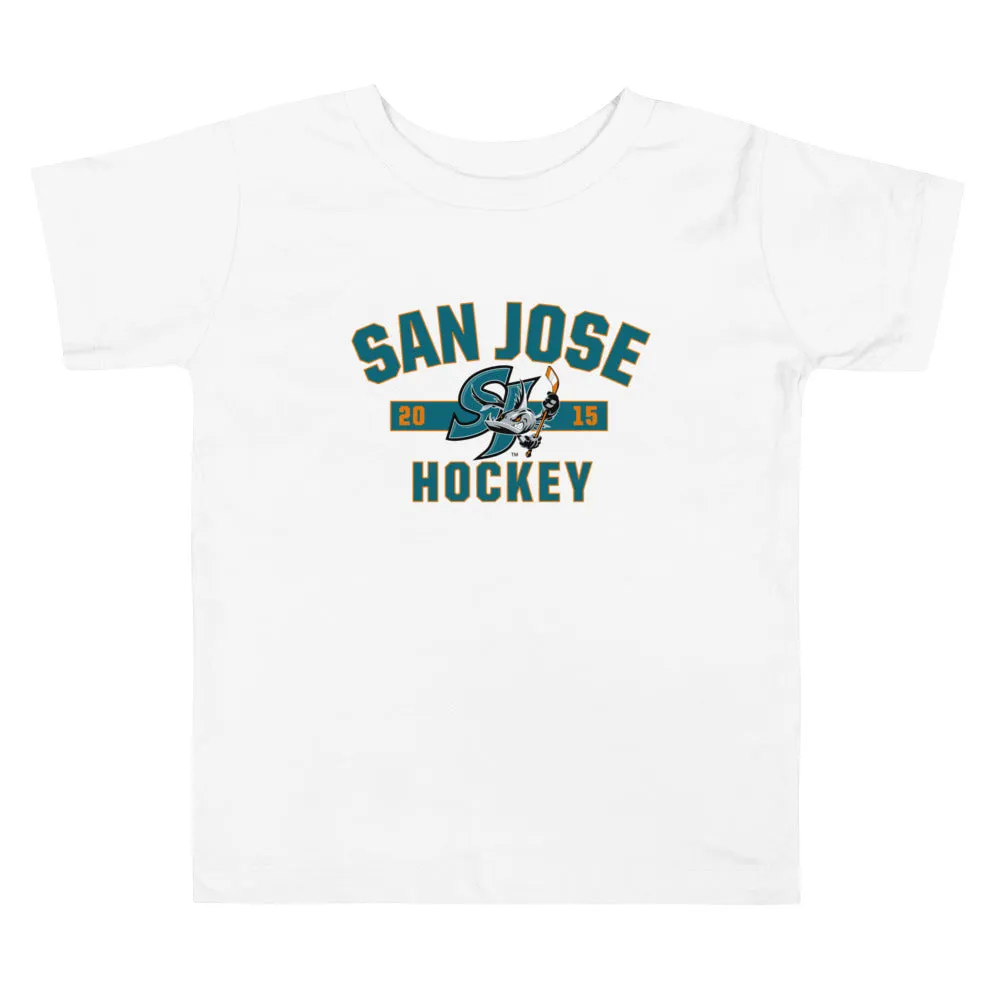 San Jose Barracuda Established Toddler Short Sleeve T-Shirt