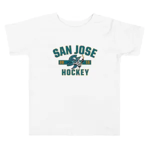 San Jose Barracuda Established Toddler Short Sleeve T-Shirt