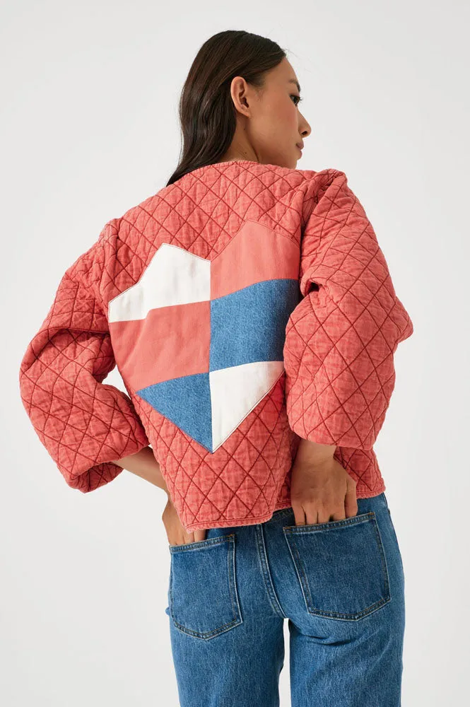 Seventy   Mochi Aria Mineral Red Jacket