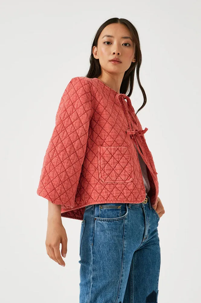 Seventy   Mochi Aria Mineral Red Jacket
