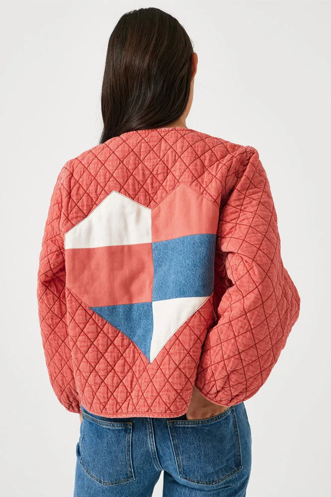 Seventy   Mochi Aria Mineral Red Jacket