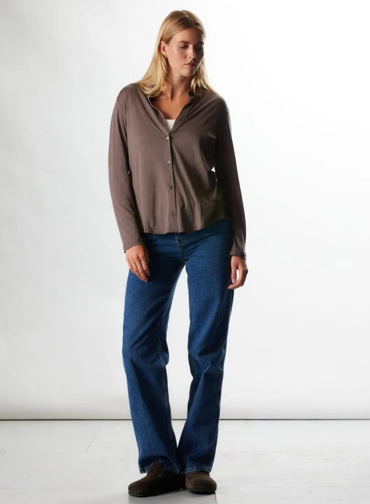Silk / Cotton Long Sleeve Shirt