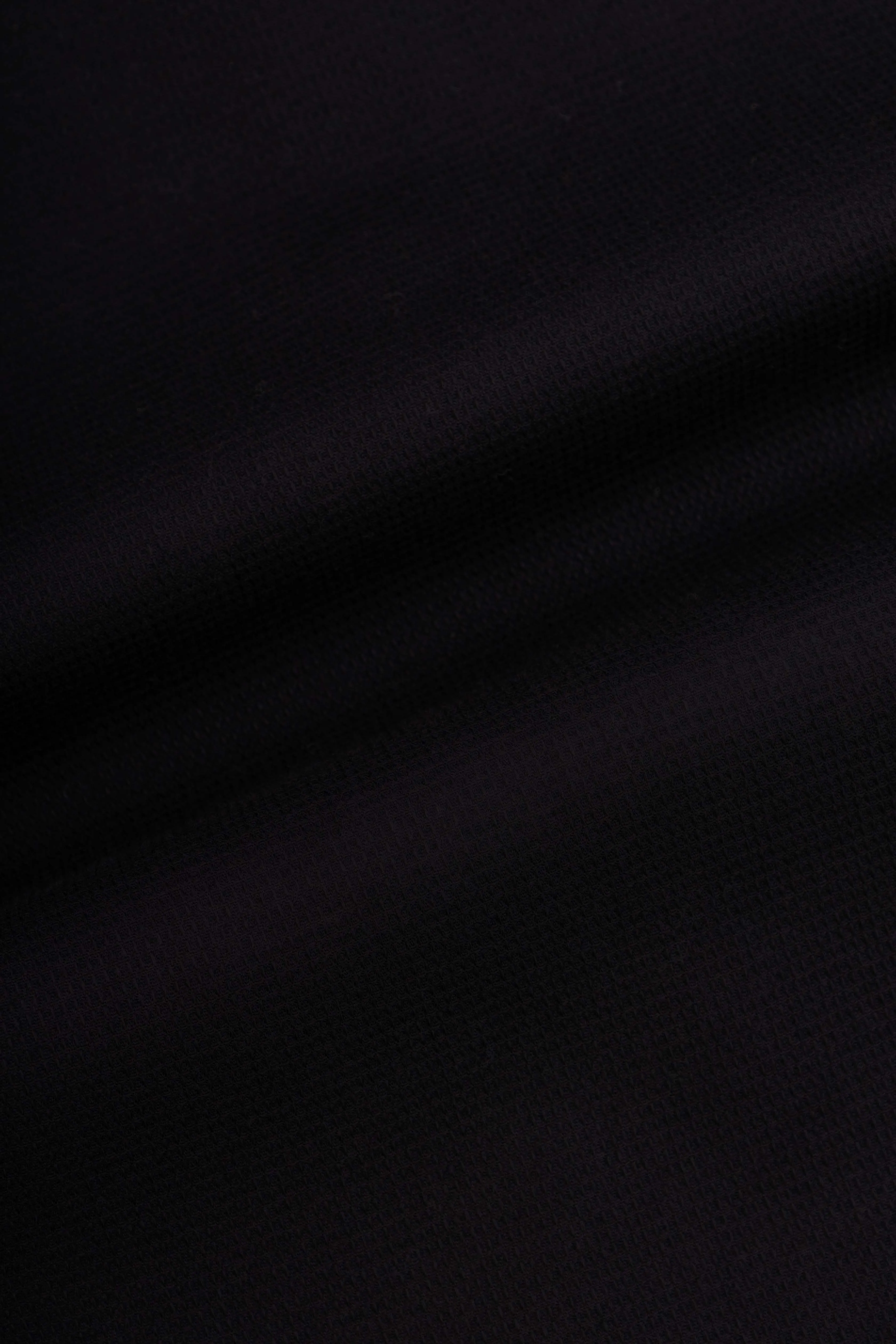 Solid Black Casual Shirt