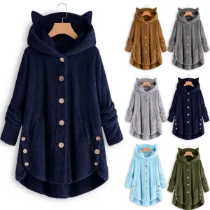 Stylish Kitty Hoodie Jacket