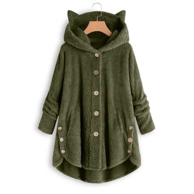 Stylish Kitty Hoodie Jacket