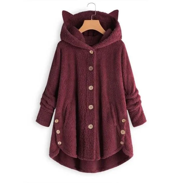 Stylish Kitty Hoodie Jacket