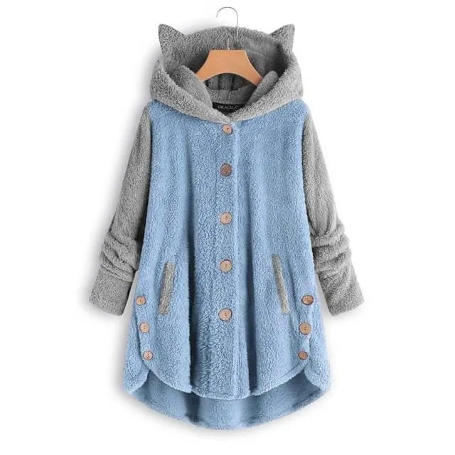 Stylish Kitty Hoodie Jacket
