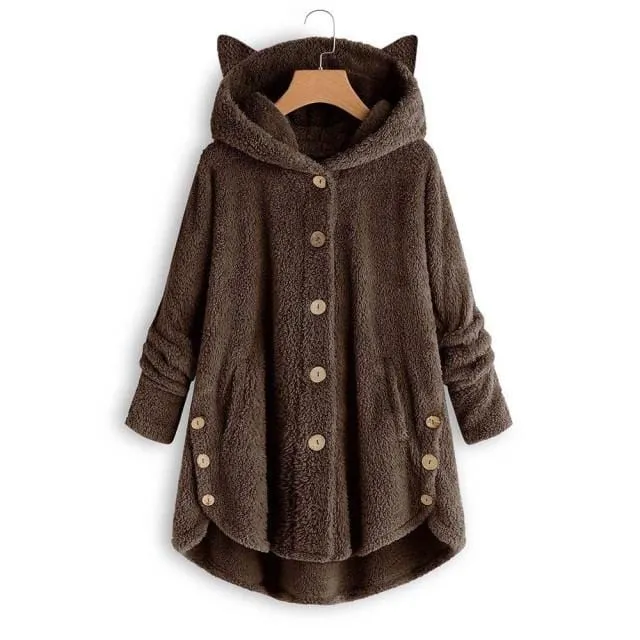 Stylish Kitty Hoodie Jacket