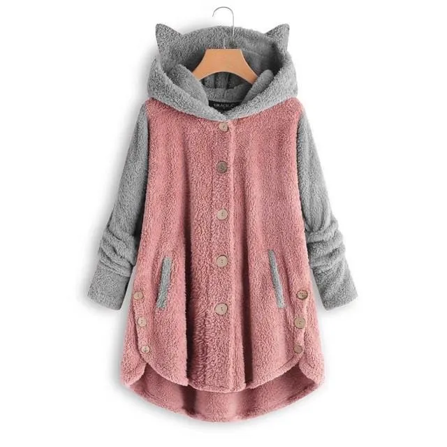 Stylish Kitty Hoodie Jacket