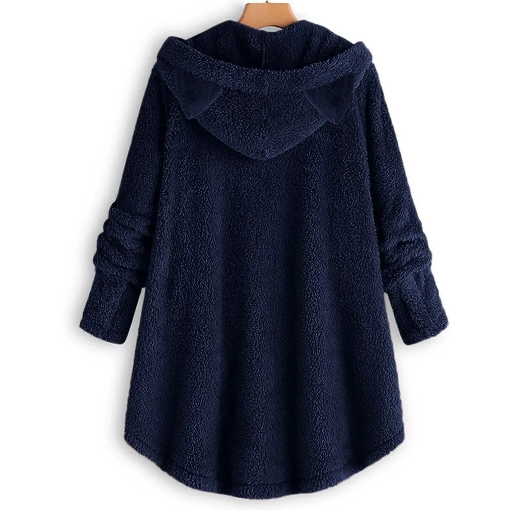 Stylish Kitty Hoodie Jacket