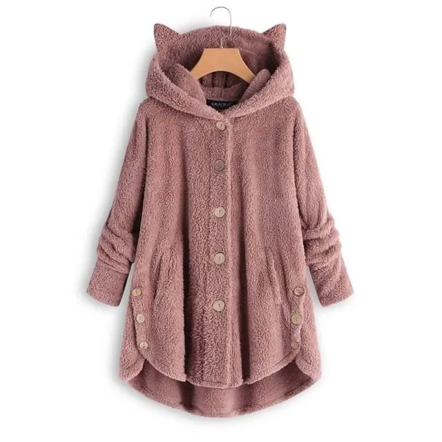 Stylish Kitty Hoodie Jacket