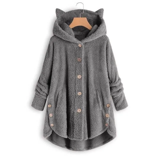 Stylish Kitty Hoodie Jacket