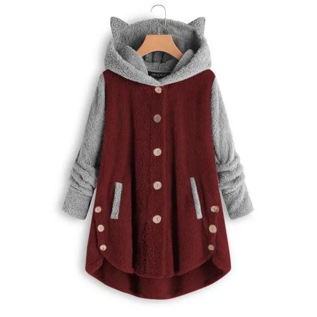 Stylish Kitty Hoodie Jacket