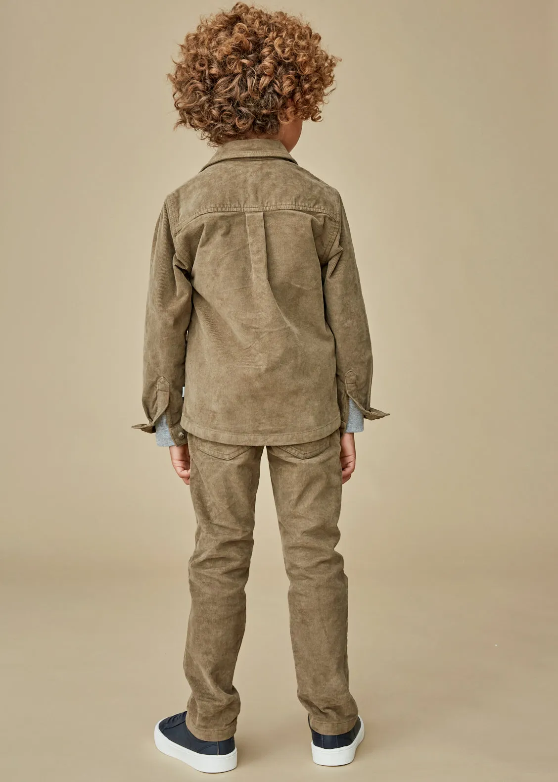 The Taupe Corduroy Trousers