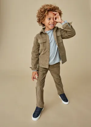 The Taupe Corduroy Trousers