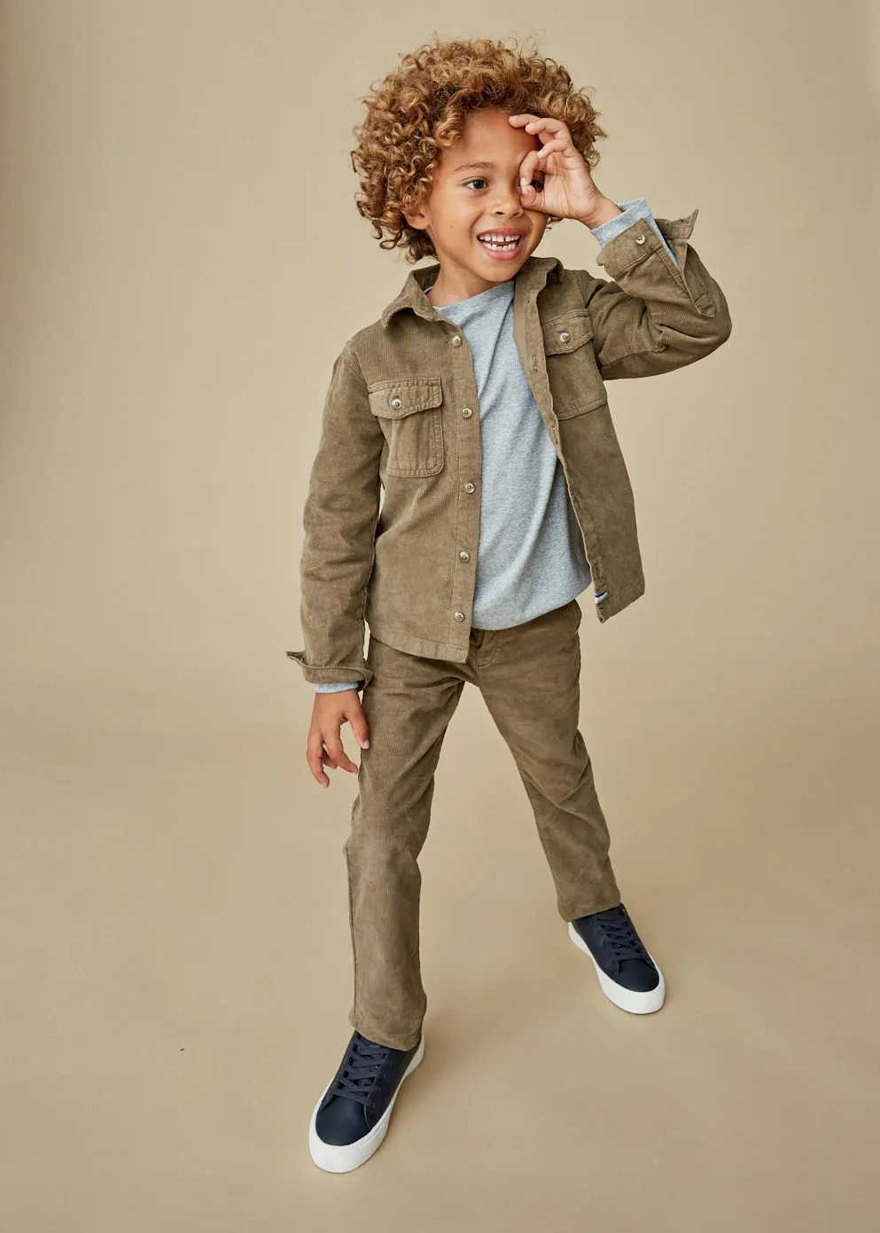 The Taupe Corduroy Trousers