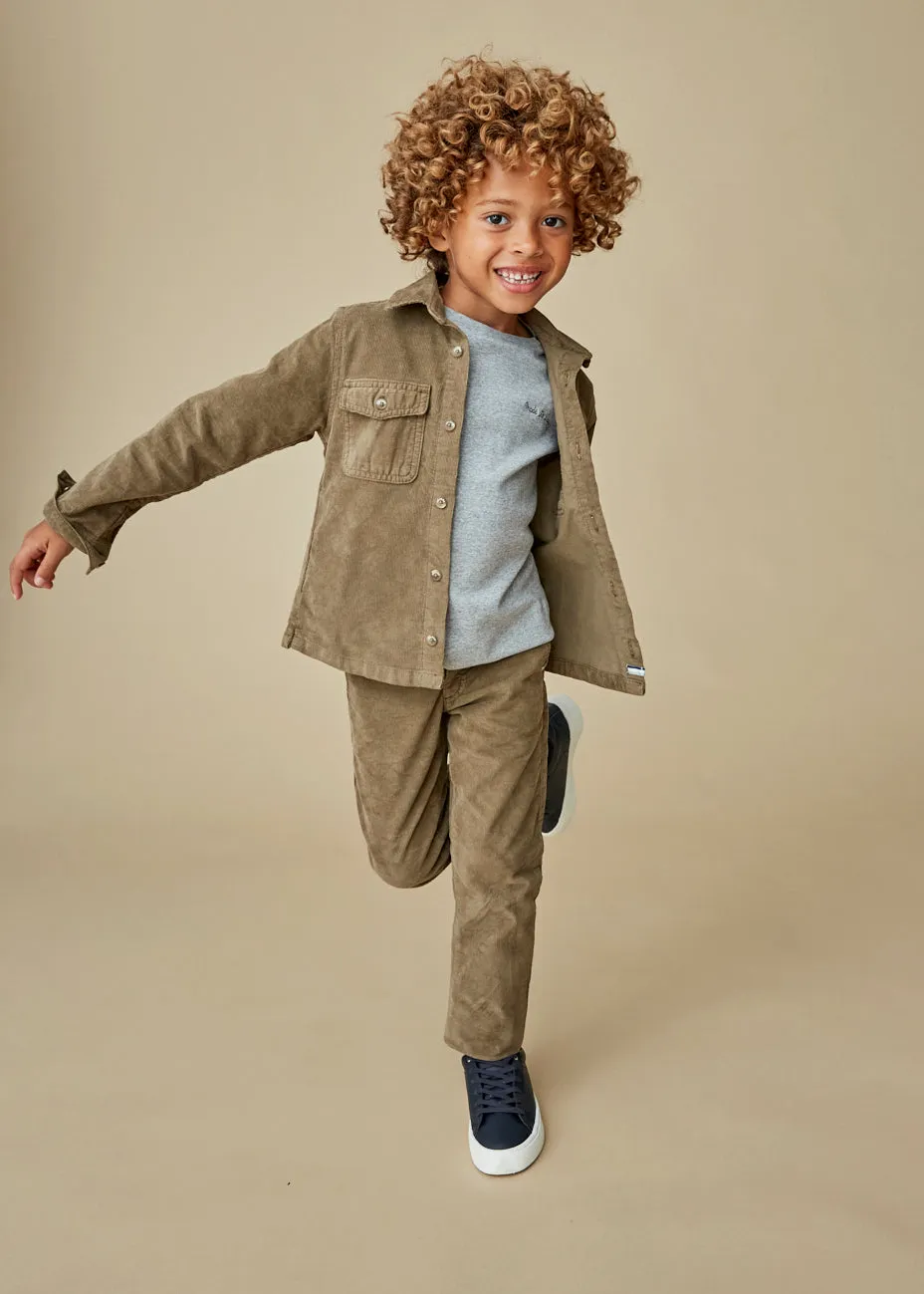 The Taupe Corduroy Trousers