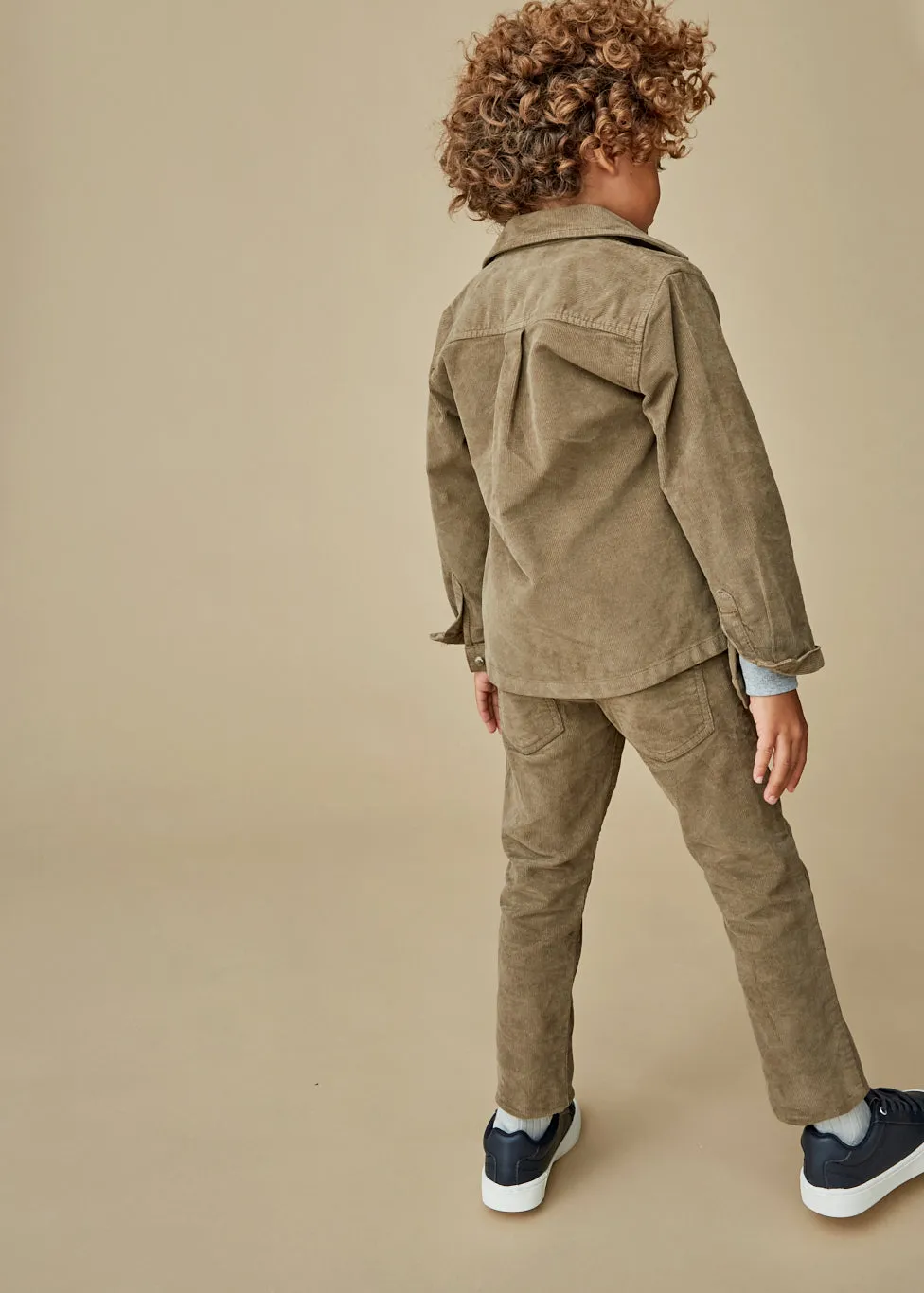 The Taupe Corduroy Trousers