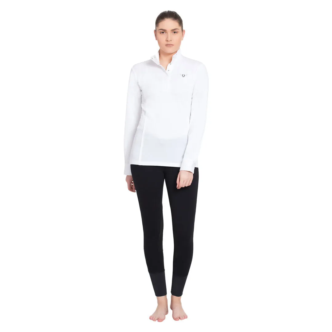 TuffRider Ladies Kirby Kwik Dry Long Sleeve Show Shirt