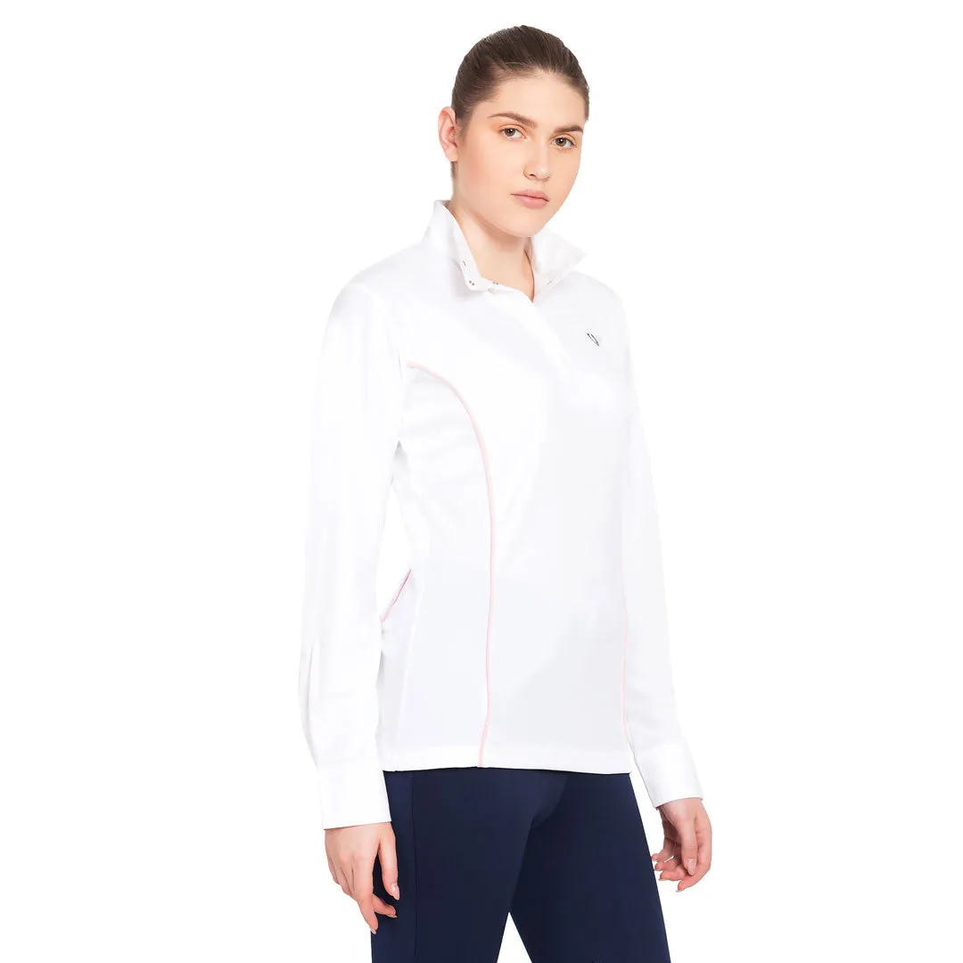 TuffRider Ladies Kirby Kwik Dry Long Sleeve Show Shirt