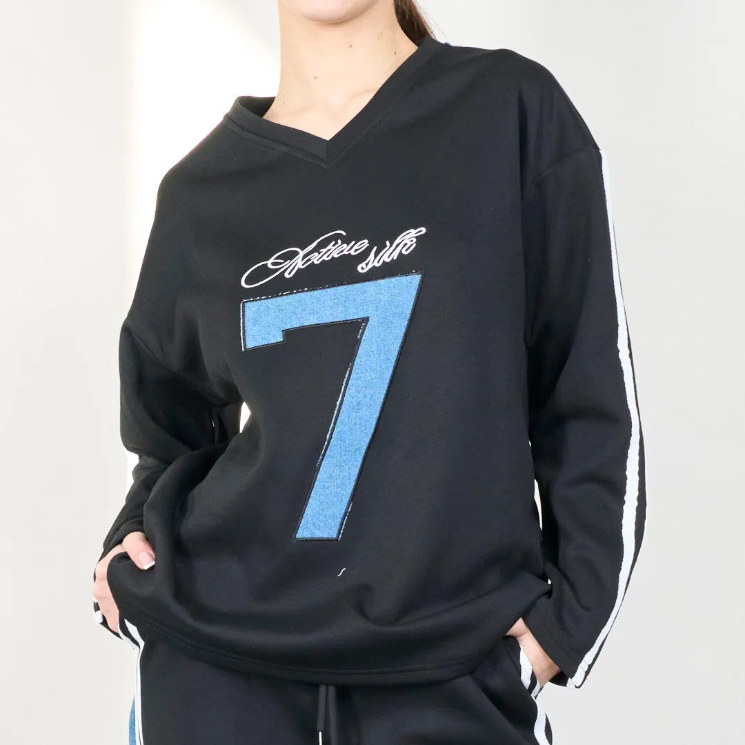 Vintage varsity tracksuit set wholesale