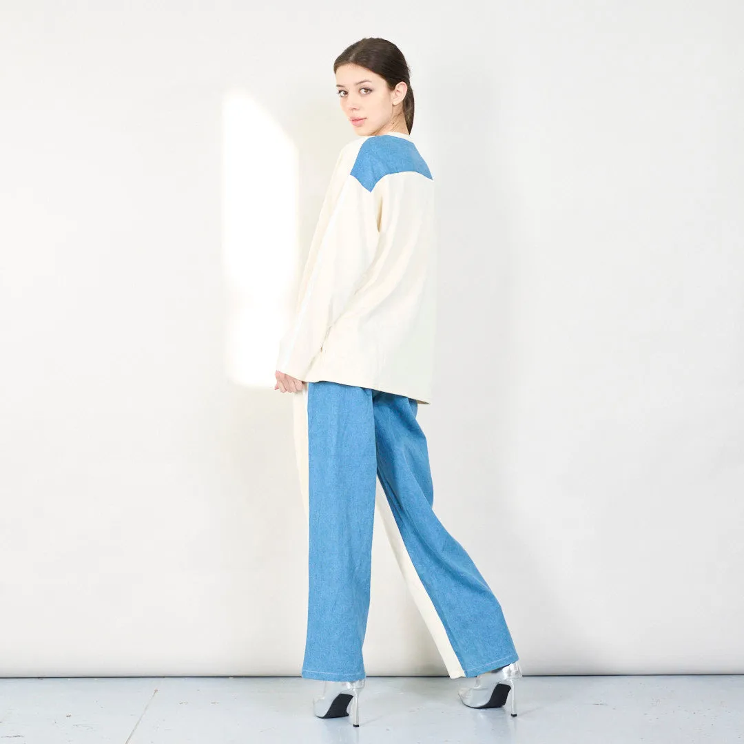Vintage varsity tracksuit set wholesale