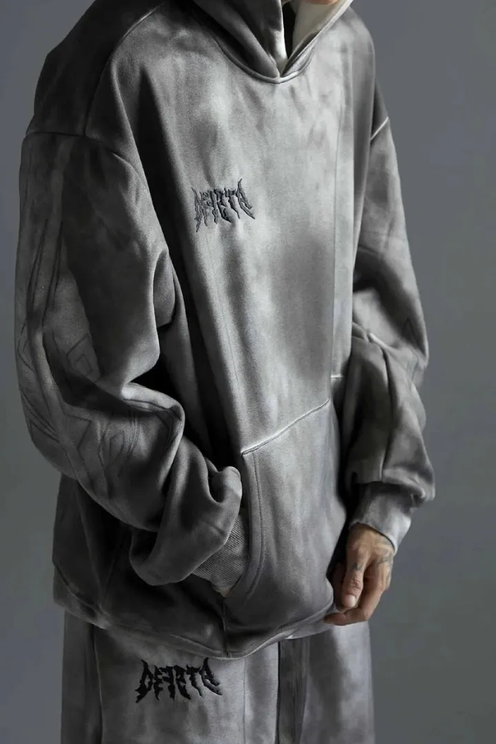 Washed Out Effect Hoodie