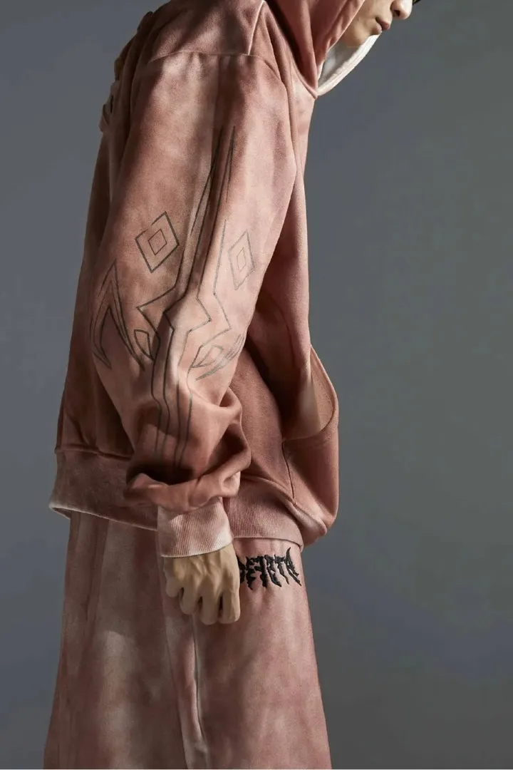 Washed Out Effect Hoodie