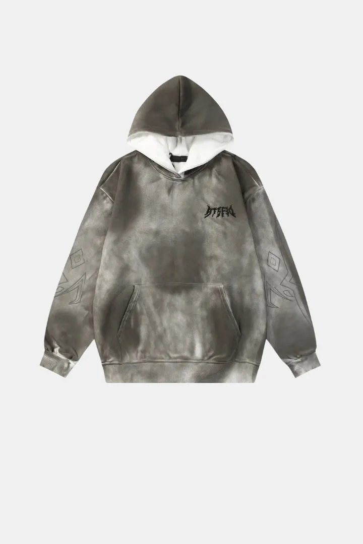 Washed Out Effect Hoodie