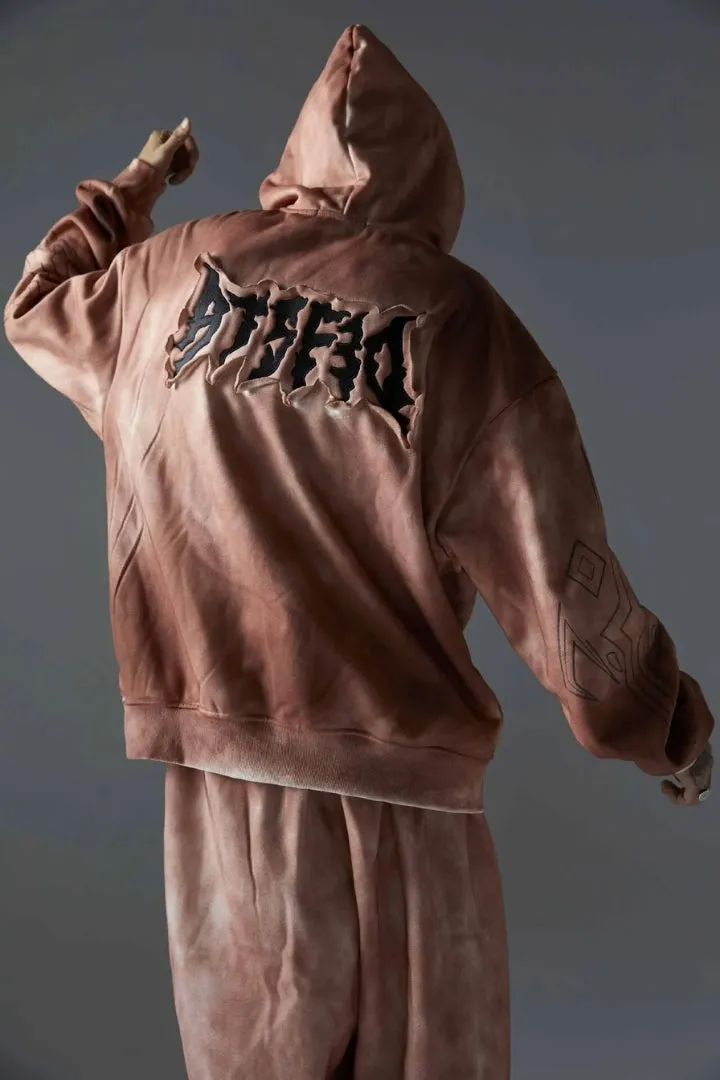 Washed Out Effect Hoodie