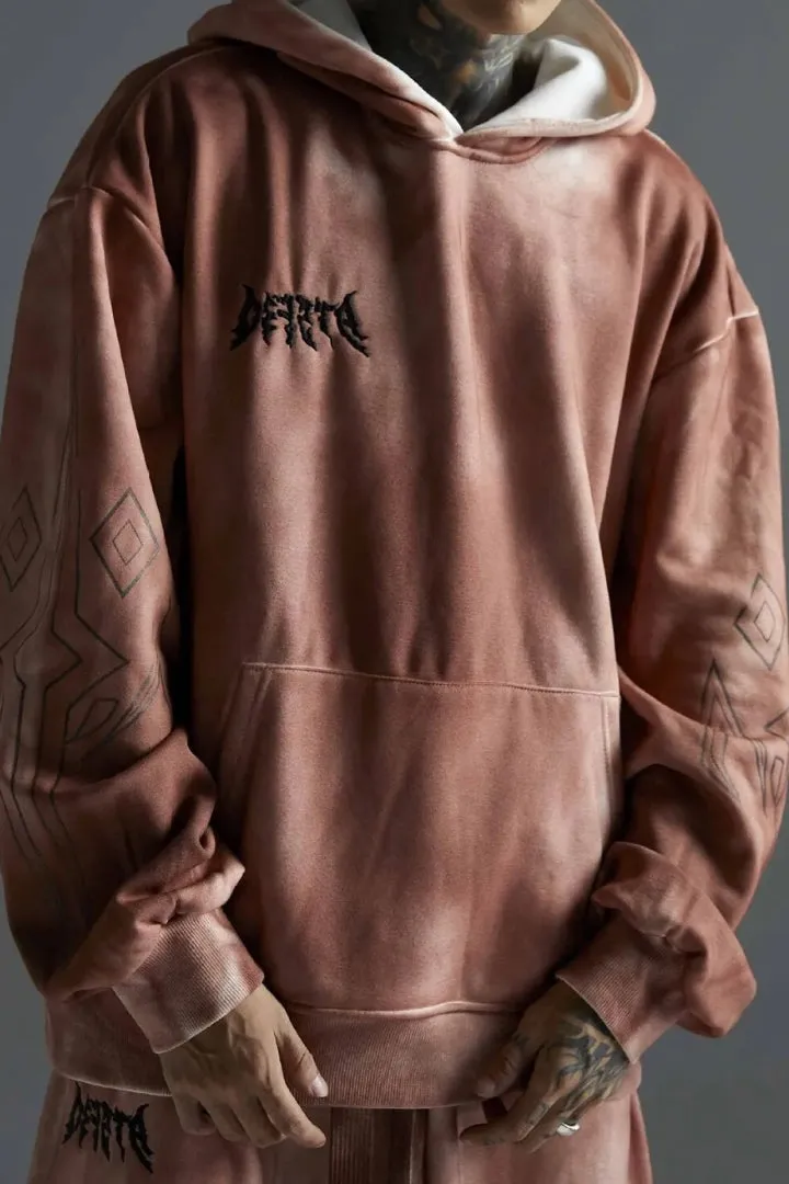 Washed Out Effect Hoodie
