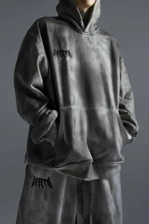 Washed Out Effect Hoodie