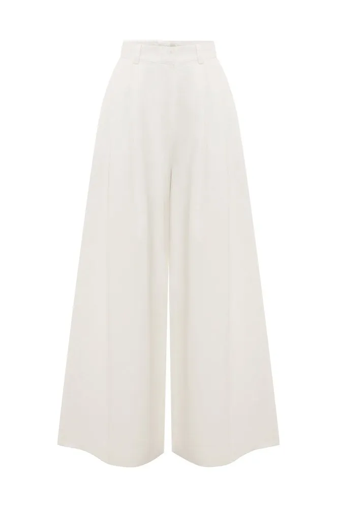 WESLEY TROUSER - VINTAGE WHITE