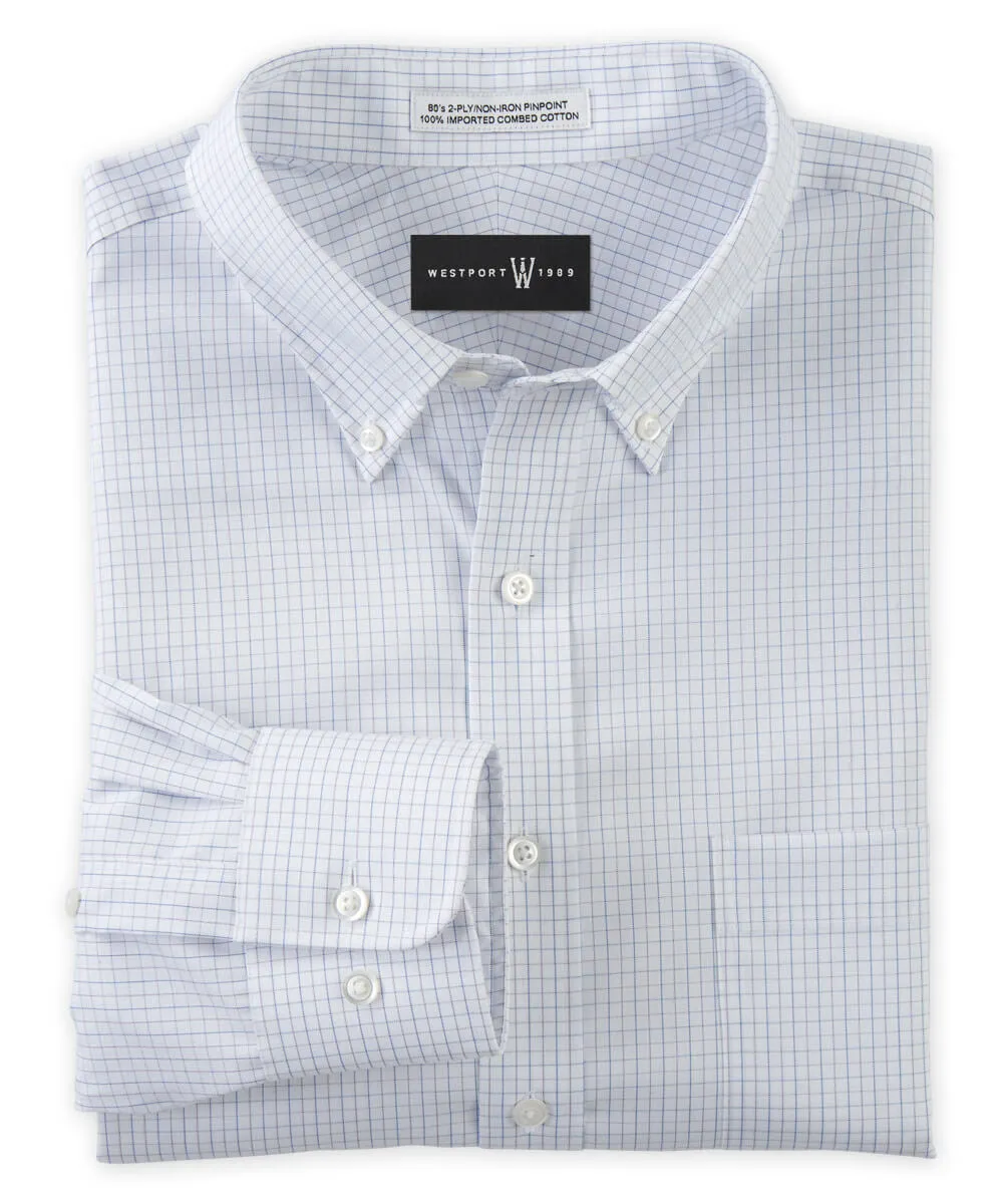 Westport 1989 Micro Tattersall Non-Iron Dress Shirt