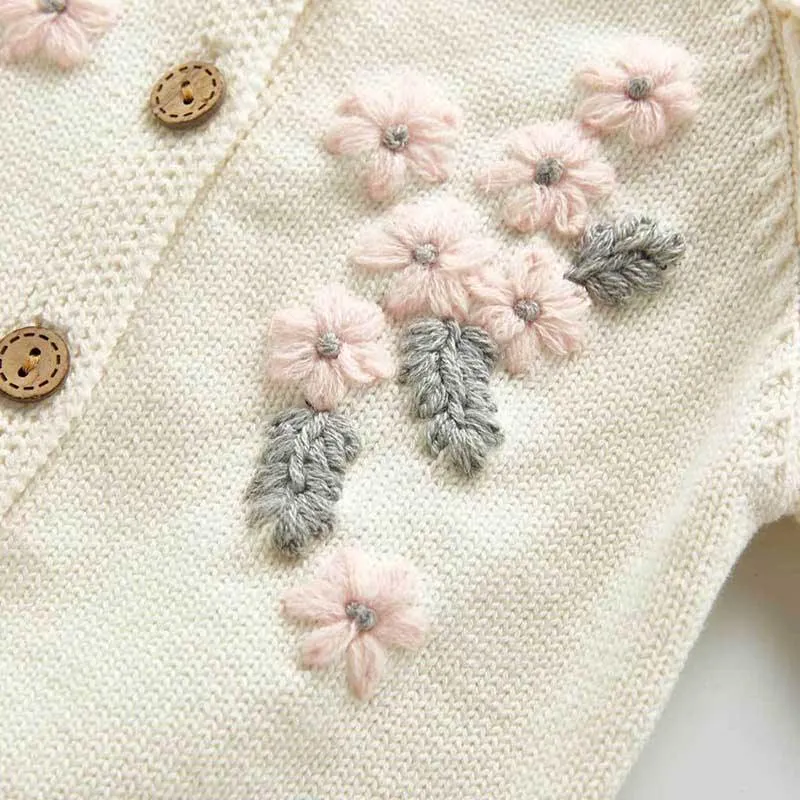 wholesale Baby girls Sweater trendy  Jacket Baby Sweater Coat spring Winter Sweaters in bulk