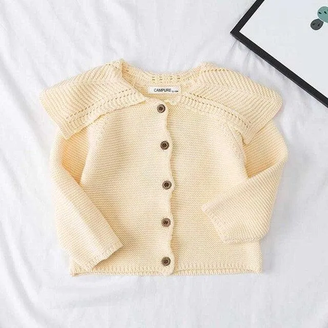 wholesale Baby girls Sweater trendy  Jacket Baby Sweater Coat spring Winter Sweaters in bulk