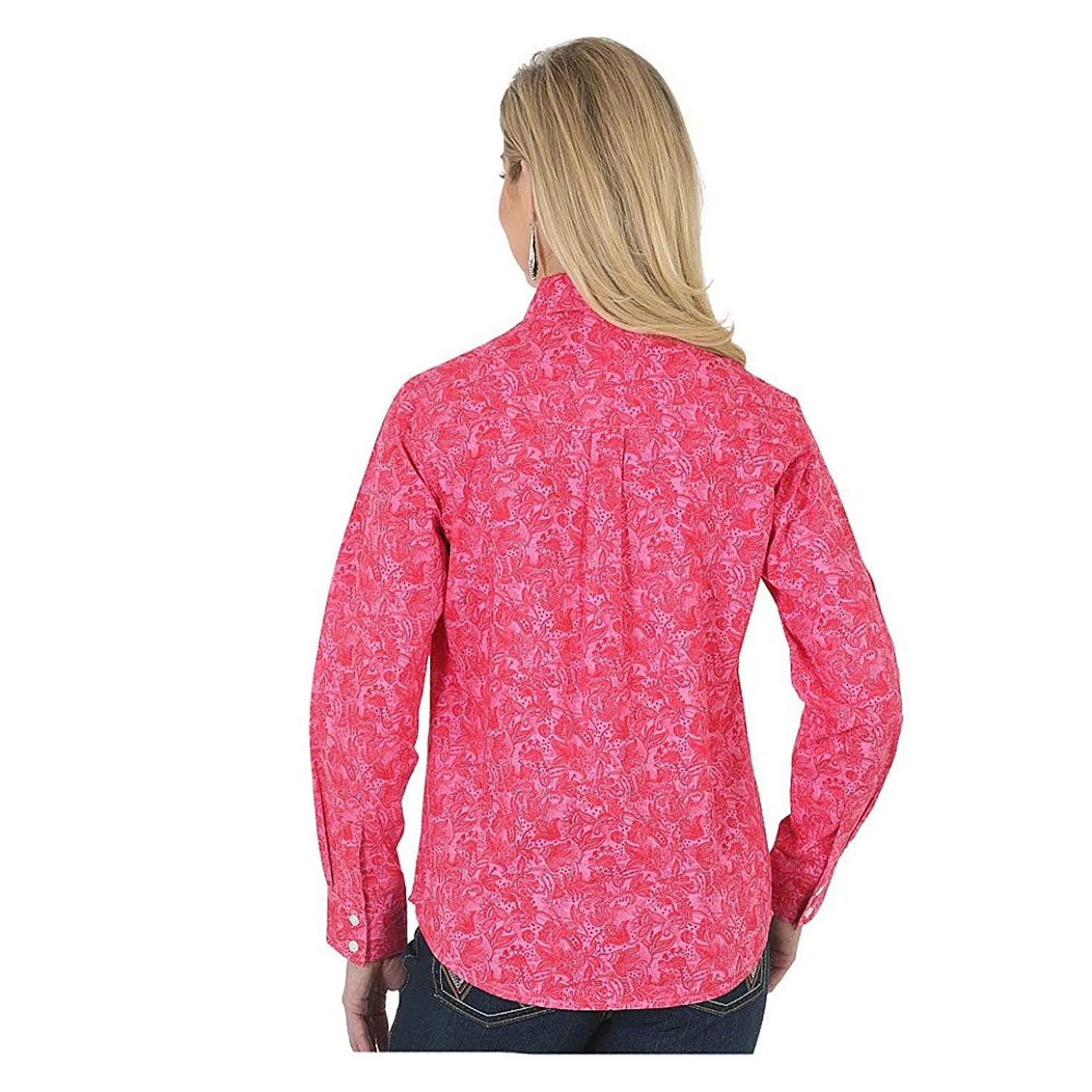 Women's Wrangler George Strait For Her Button Down Floral Top